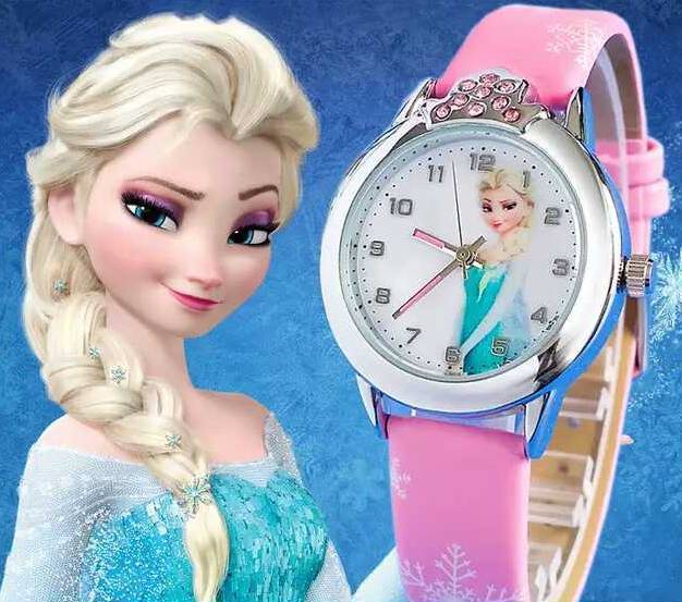 Princess Ann Cartoon Girls Watches Children's Watches Timing Store