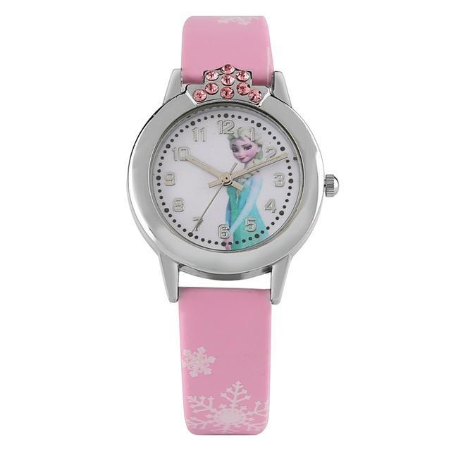 Princess Ann Cartoon Girls Watches Children's Watches Timing Store Pink