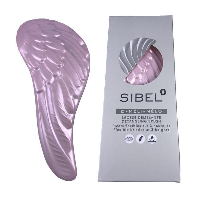 Professional Anti-Static White Angel Hair Comb Combs Shop2834028 Store light Pink Angle