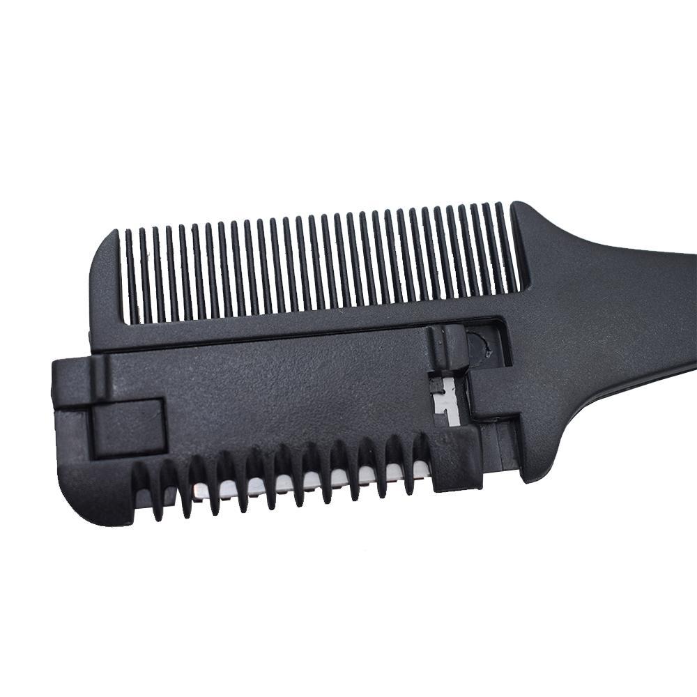 Professional Black Handle Cutting Hair Comb Razor Combs You are so beautiful