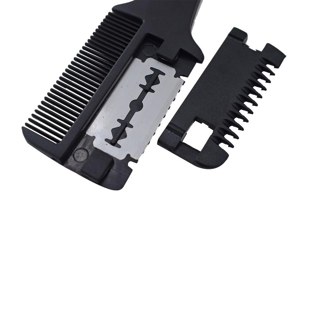 Professional Black Handle Cutting Hair Comb Razor Combs You are so beautiful