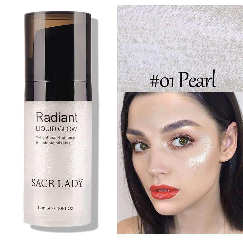 Professional Illuminator Skin Highlighter And Skin Bronzers Cream Bronzers & Highlighters SACE LADY Official Store 01 Silver