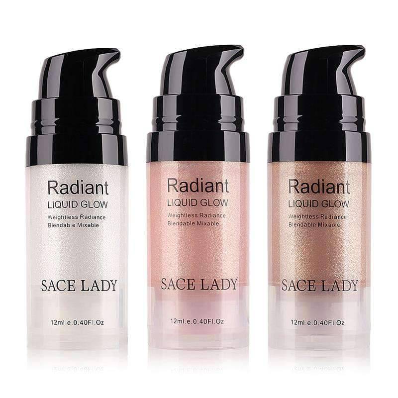 Professional Illuminator Skin Highlighter And Skin Bronzers Cream Bronzers & Highlighters SACE LADY Official Store 04 Silver Set