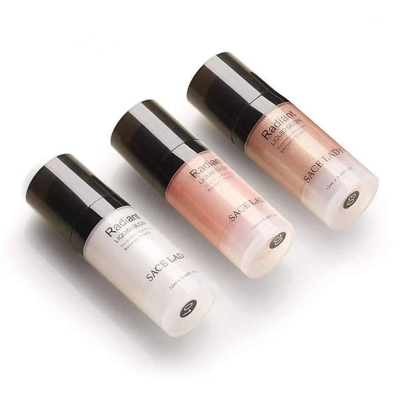 Professional Illuminator Skin Highlighter And Skin Bronzers Cream Bronzers & Highlighters SACE LADY Official Store 05 Rose Gold Set