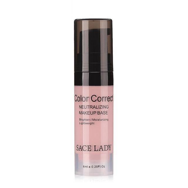Professional Natural Neutralizing Face Corrector Primer SACE LADY Official Store 01 Pink