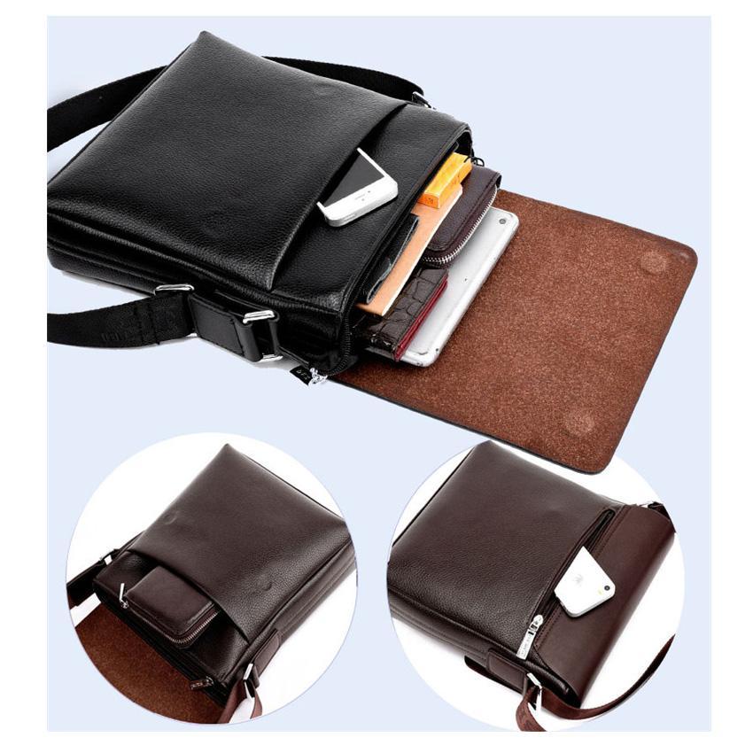 PU Leather Crossbody Bags for Men Crossbody Bags VORMOR Official Store