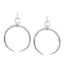 Punk Style Rounded Stud Earrings For Women With Push Back Stud Earrings H:HYDE SRjewelry Store J77759