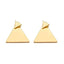 Punk Style Rounded Stud Earrings For Women With Push Back Stud Earrings H:HYDE SRjewelry Store M29411