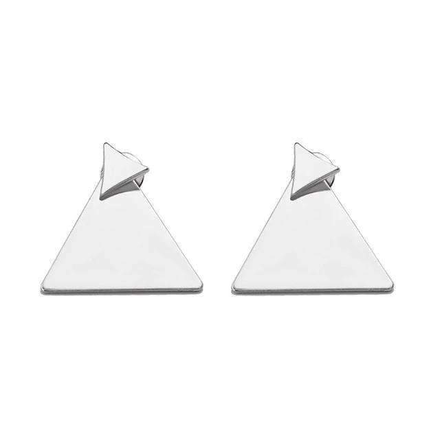 Punk Style Rounded Stud Earrings For Women With Push Back Stud Earrings H:HYDE SRjewelry Store M29412