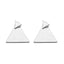 Punk Style Rounded Stud Earrings For Women With Push Back Stud Earrings H:HYDE SRjewelry Store M29412