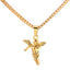 Pure Gold Color Angel Necklace for Men Pendant Necklaces subeads Store