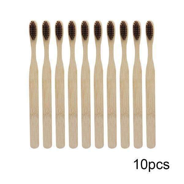 Rainbow Wooden Toothbrush Oral Hygiene Product For Children Toothbrushes be your gracefulness Store 10PCS C