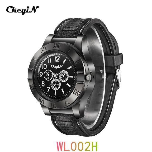Rechargeable Quartz Lighter Watch Quartz Watches kinfo watches Store WL002H