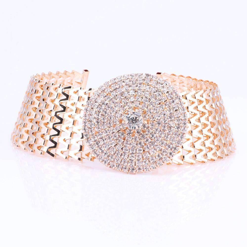 Rhinestone Clear Crystal Bridal Jewelry Sets For Women Bridal Jewelry Sets Carol Jewelry