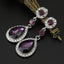 Rhinestone Style Dangle Earrings Drop Earrings Susenstone dropshipping Store Red