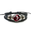 Rinnegan Eyes Uchiha Uzumaki Clan Logo Leather Bracelet Wrap Bracelets ESSPOC JEWELLRY Store