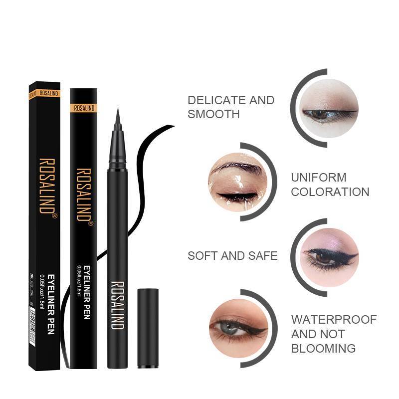 Rosalind Waterproof Eyeliner Glitter Pen Eye Shadow & Liner Combination Rosalind RC Nail Store
