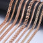 Rose Gold Curb Snail Necklace Chain Necklaces Trendsmax Official Store