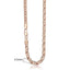 Rose Gold Curb Snail Necklace Chain Necklaces Trendsmax Official Store GN216 18inch 45cm