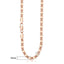 Rose Gold Curb Snail Necklace Chain Necklaces Trendsmax Official Store GN283 18inch 45cm