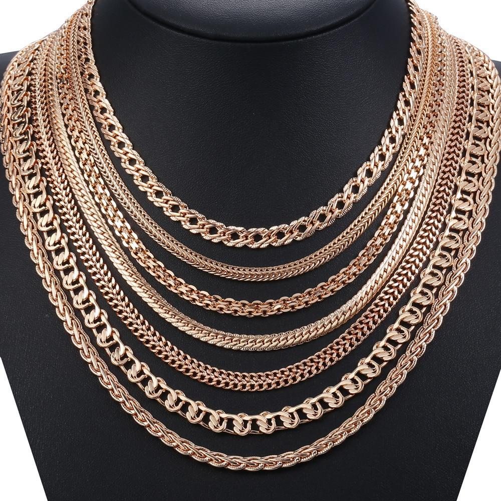 Rose Gold Personalize Necklace Chain Necklaces Trendsmax Official Store