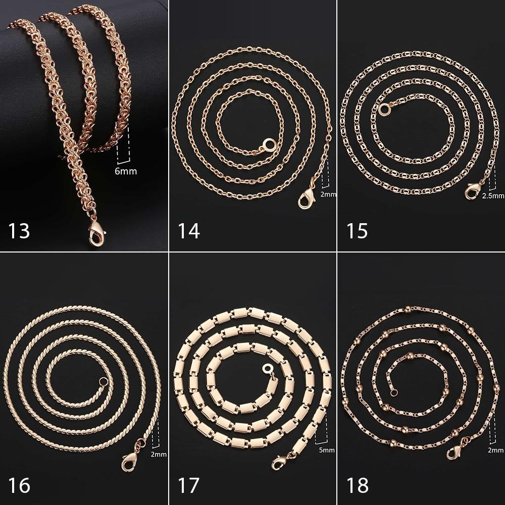 Rose Gold Personalize Necklace Chain Necklaces Trendsmax Official Store