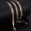 Rose Gold Personalize Necklace Chain Necklaces Trendsmax Official Store CN02 50cm 20inch