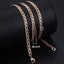 Rose Gold Personalize Necklace Chain Necklaces Trendsmax Official Store CN09 50cm 20inch