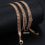 Rose Gold Personalize Necklace Chain Necklaces Trendsmax Official Store CN11 50cm 20inch