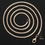 Rose Gold Personalize Necklace Chain Necklaces Trendsmax Official Store CN16 50cm 20inch