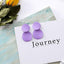 Round Metal Stud Earrings Stud Earrings wproduby Official Store zizi