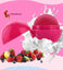 Round Plant Lip Care Products Candy Color Moisturizing Lip Balm Lip Balm Easy Product Easy Life watermelon red