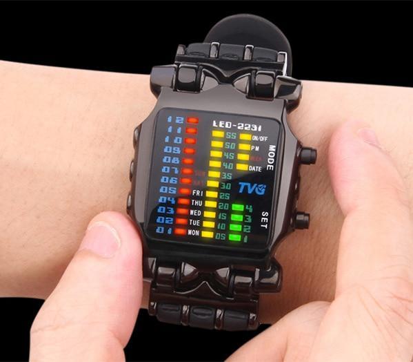 Rubber Strap LED Digital Watch Digital Watches Chinese Watches store