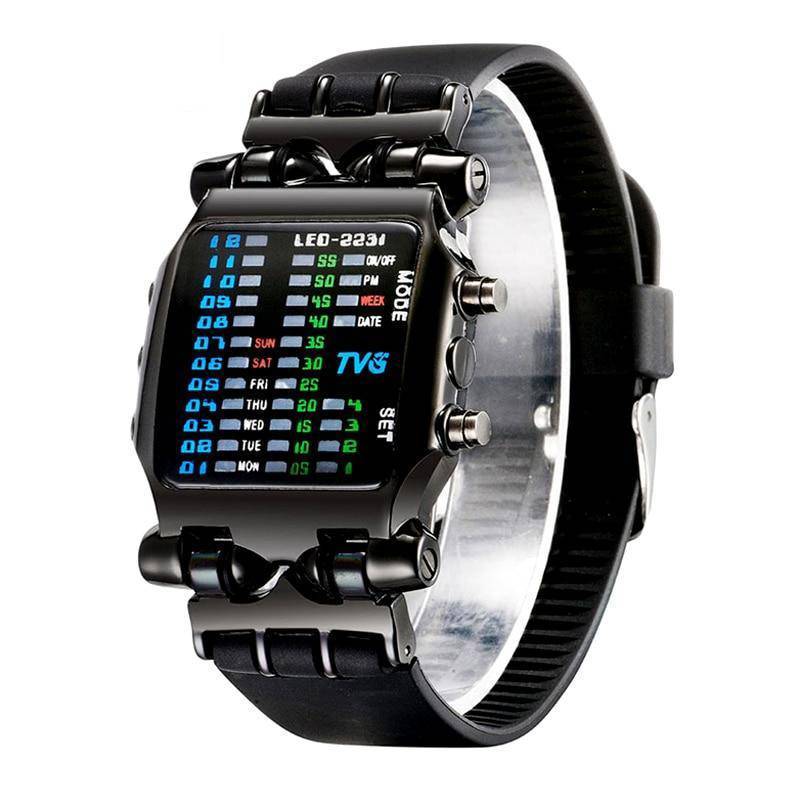 Rubber Strap LED Digital Watch Digital Watches Chinese Watches store