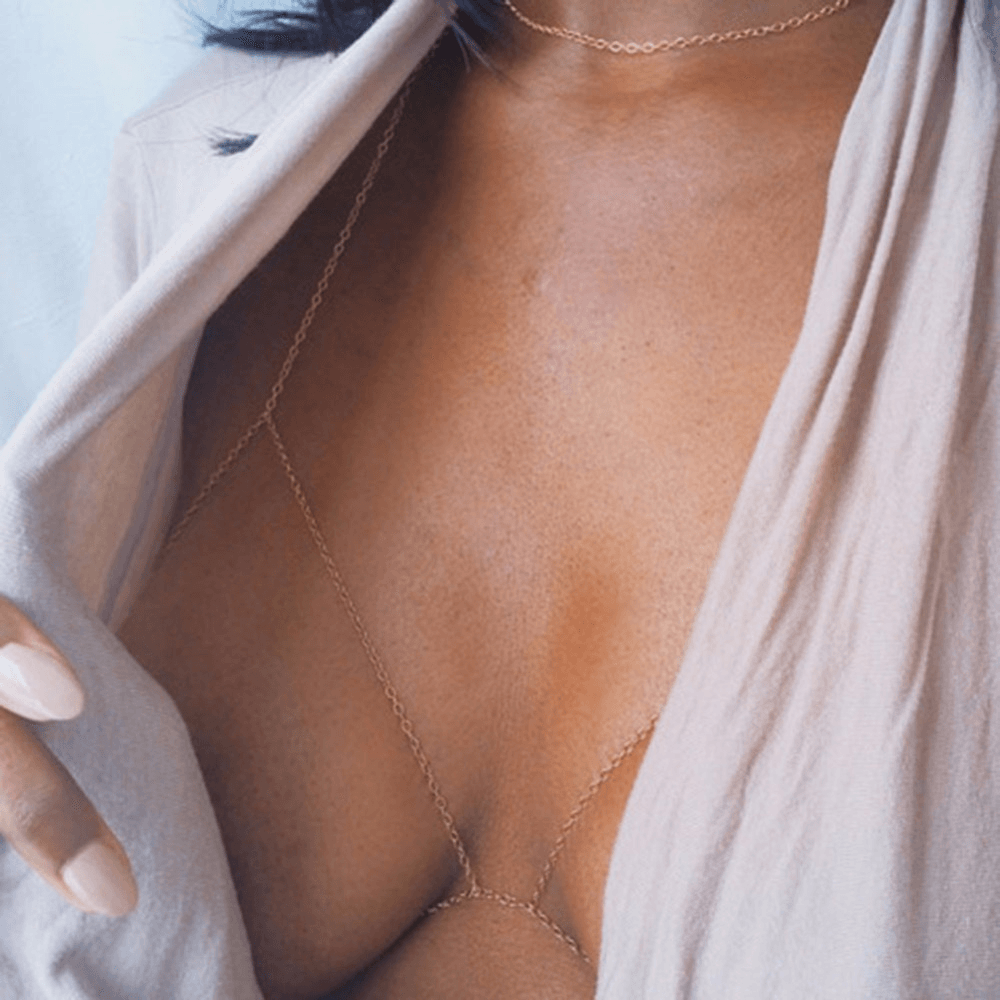 Sequins Bra Bikini Beach Necklace Jewelry Body Jewelry iPanda