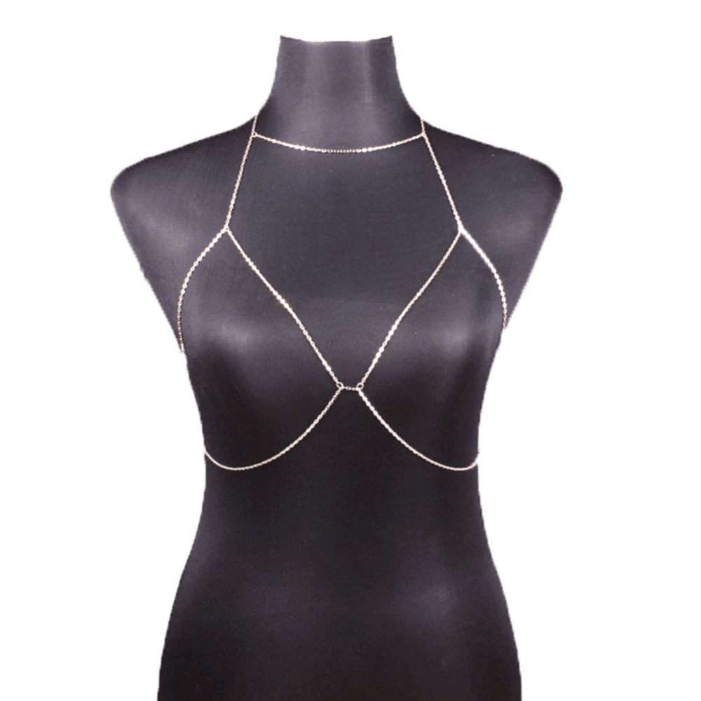 Sequins Bra Bikini Beach Necklace Jewelry Body Jewelry iPanda