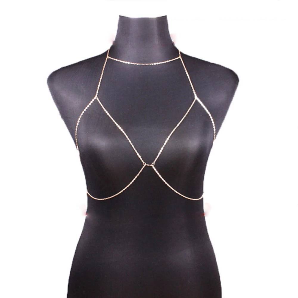 Sequins Bra Bikini Beach Necklace Jewelry Body Jewelry iPanda