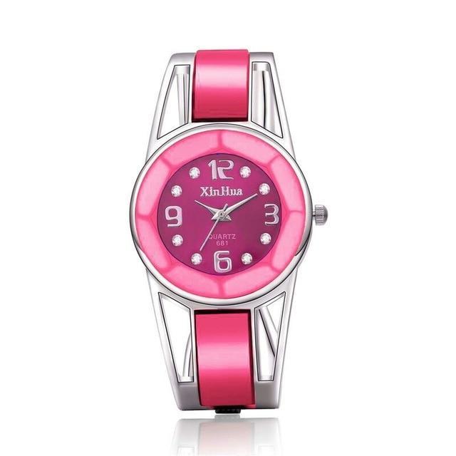 Shock Resistant and Water Resistant Watch Women's Watches GiftWatch Store Pink