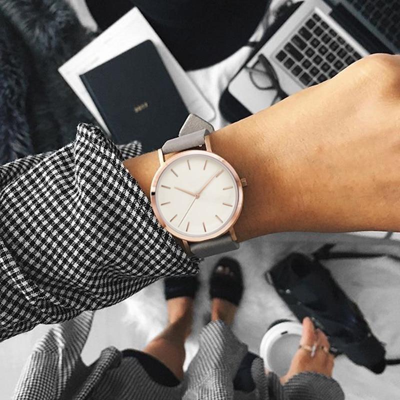 Shock ResistantSimple Fashion Quartz Wristwatch Women's Watches Yovone Store