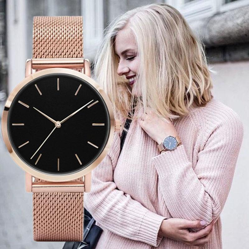 Shock ResistantSimple Fashion Quartz Wristwatch Women's Watches Yovone Store