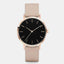 Shock ResistantSimple Fashion Quartz Wristwatch Women's Watches Yovone Store beige rose black