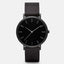 Shock ResistantSimple Fashion Quartz Wristwatch Women's Watches Yovone Store leather black