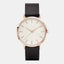 Shock ResistantSimple Fashion Quartz Wristwatch Women's Watches Yovone Store leather rose white