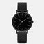 Shock ResistantSimple Fashion Quartz Wristwatch Women's Watches Yovone Store mesh belt black