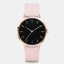 Shock ResistantSimple Fashion Quartz Wristwatch Women's Watches Yovone Store pink rose black