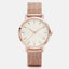 Shock ResistantSimple Fashion Quartz Wristwatch Women's Watches Yovone Store rose gold white