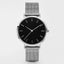 Shock ResistantSimple Fashion Quartz Wristwatch Women's Watches Yovone Store silver black