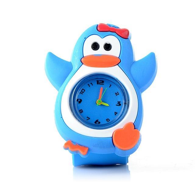 Silicone 3D Animal Children's Watches Children's Watches XIAO GONG ZHUER Store penguin