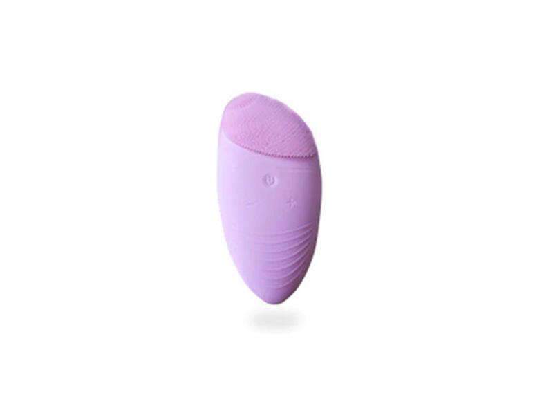 Silicone Bead Waterproof Electric Mini Face Massager Skin Cleanser Cleansers UBeautiful Store Pink