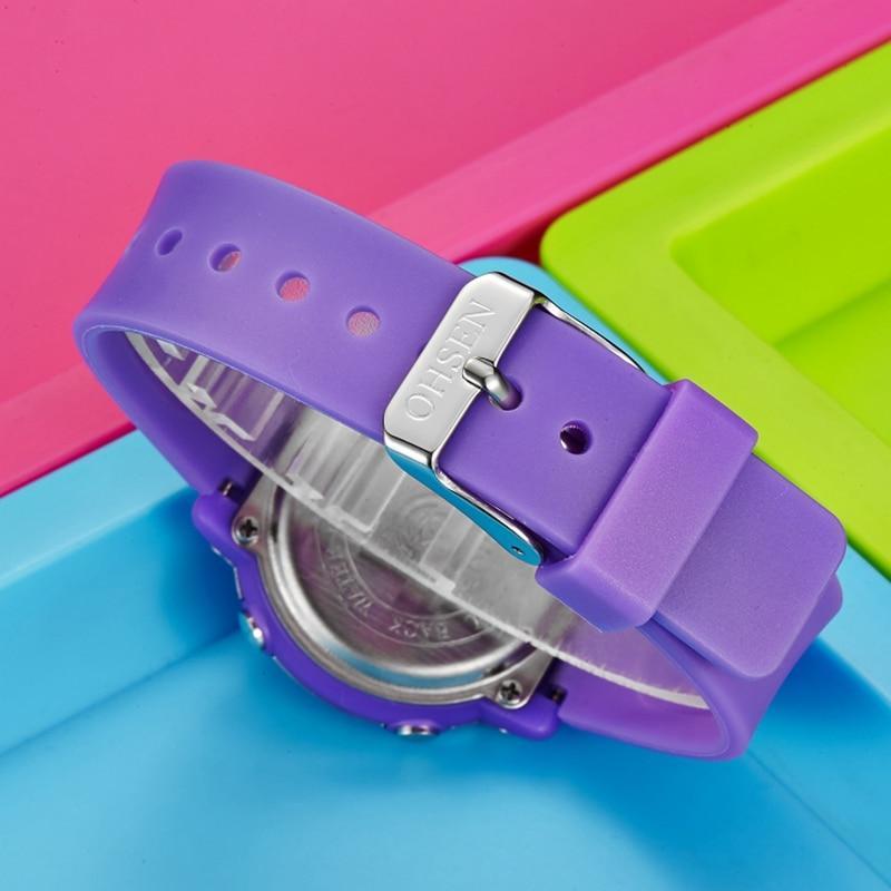 Silicone Digital Child Watches Children's Watches JinYu Watch Store